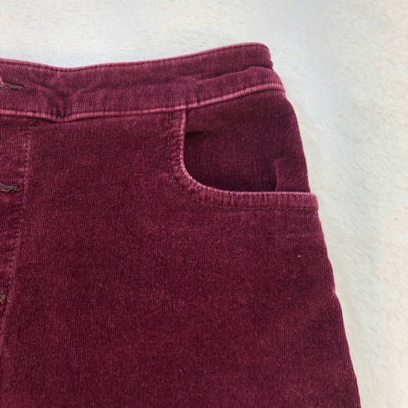 Express, Corduroy Mini Skirt, Button Down Front, Size 0 - Picture 8 of 16